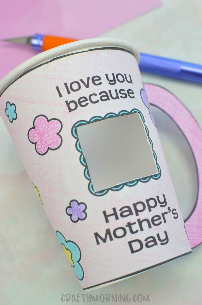 One Savvy Mom ™  NYC Area Mom Blog: DIY Dishwasher Safe Tissue Paper Coffee  Mugs Kids Craft Tutorial