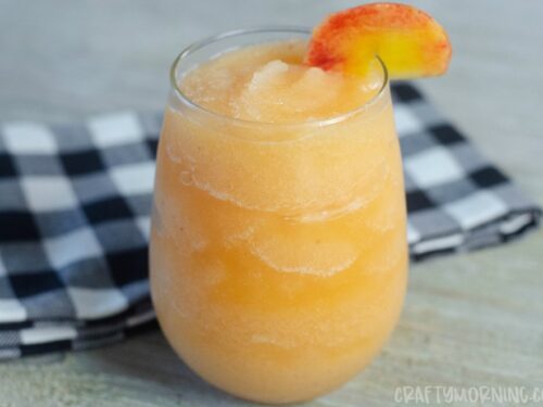 Peach Tea Slushie - The BakerMama