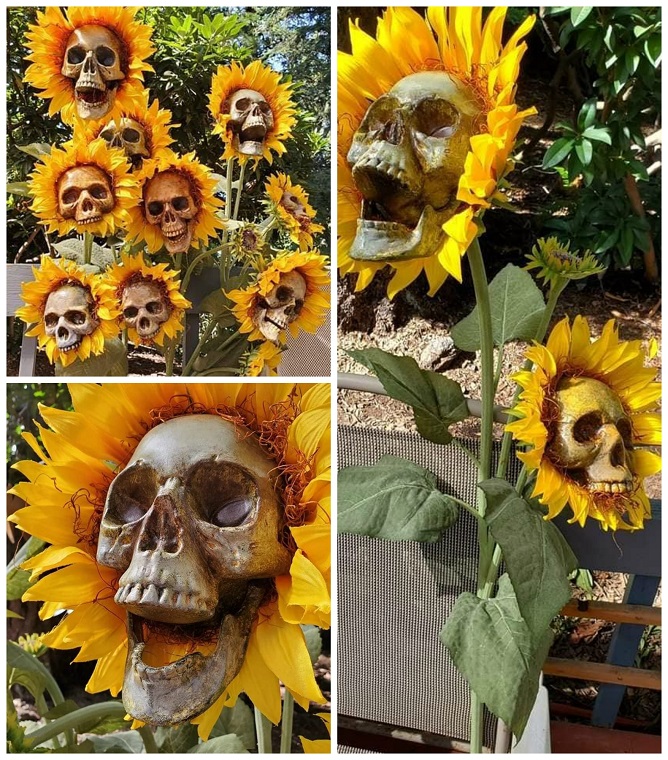 Skull Sunflowers (Tutorial)