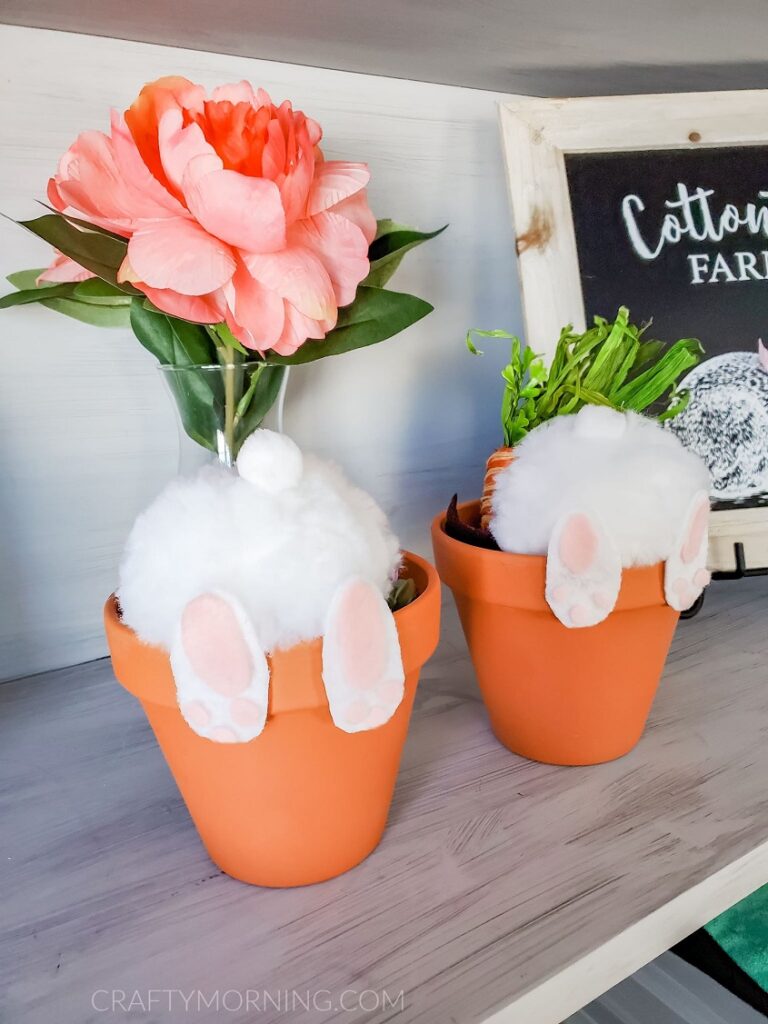 Bunny Butt Flower Pots