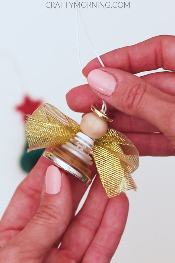 How to Make a Button Angel Ornament