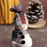 Clay Pot Snowman Craft