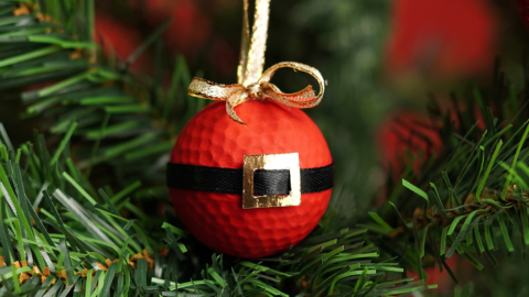 christmas ornaments for golfers