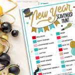 New Year's Eve Scavenger Hunt Printable