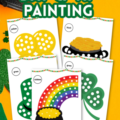 St. Patrick's Day Q-Tip Painting Printables