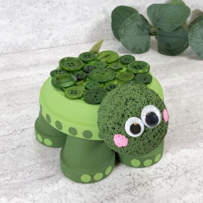 Flower Pot Turtle Craft