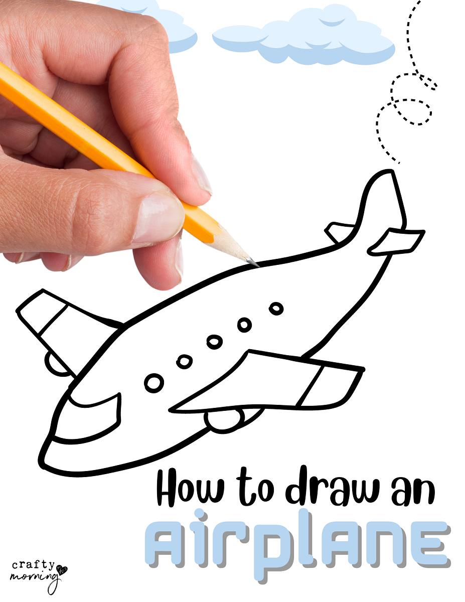 21 Easy Airplane Drawings for Little Explorers - Cool Kids Crafts