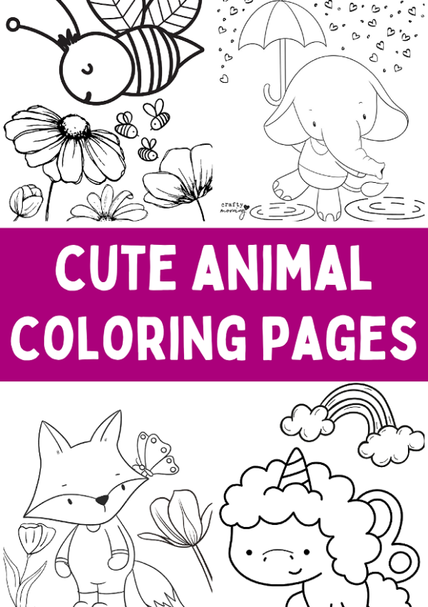 Cute Coloring Pages for Kids to Print