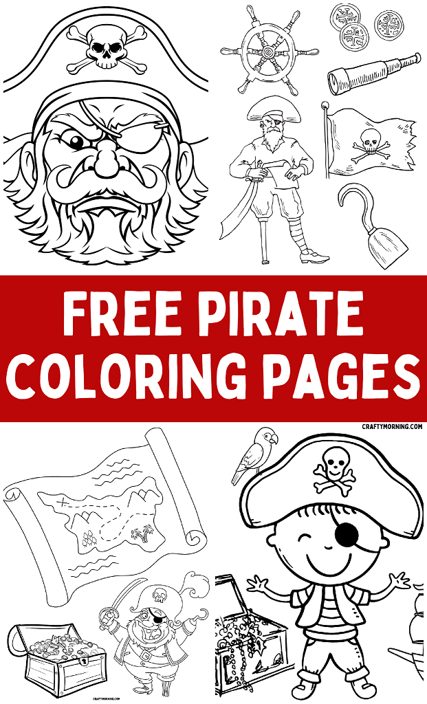 pirate coloring pages to print