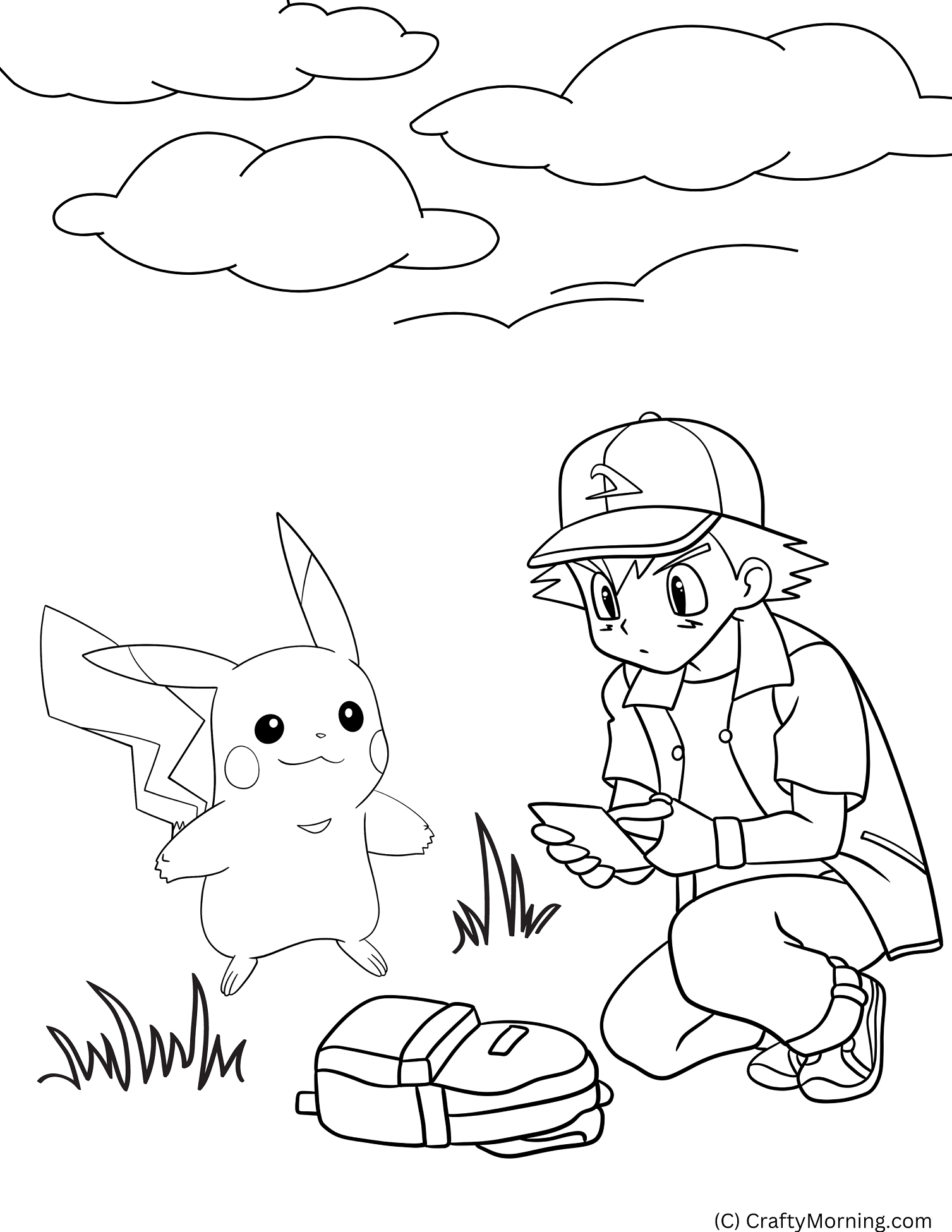 pokemon free printables coloring pages