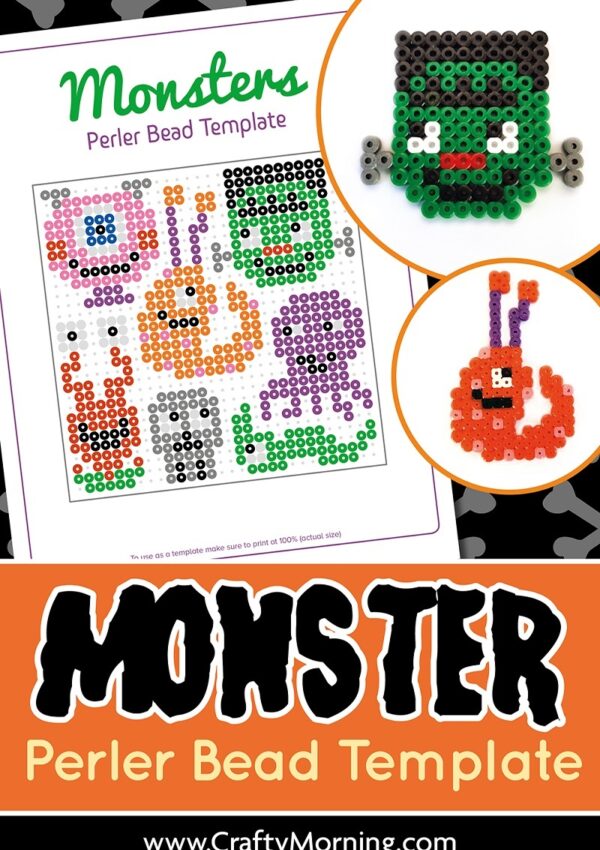 Halloween Monster Perler Bead Patterns