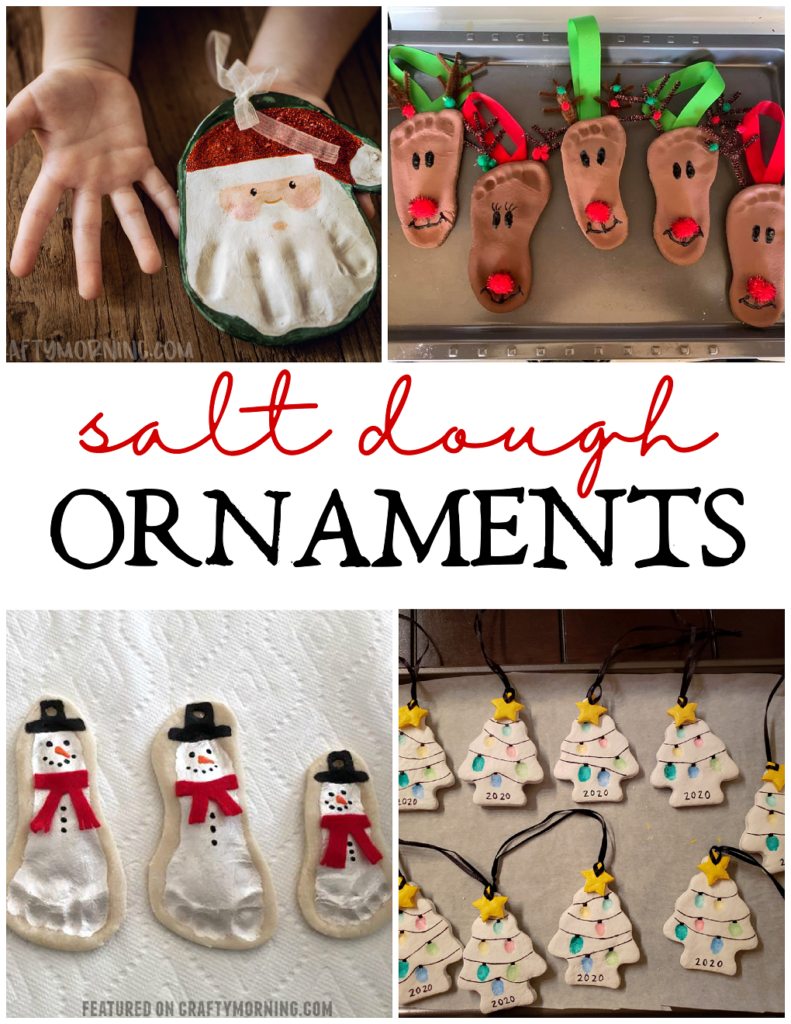 8+ Salt Dough Ornaments to Make this Christmas
