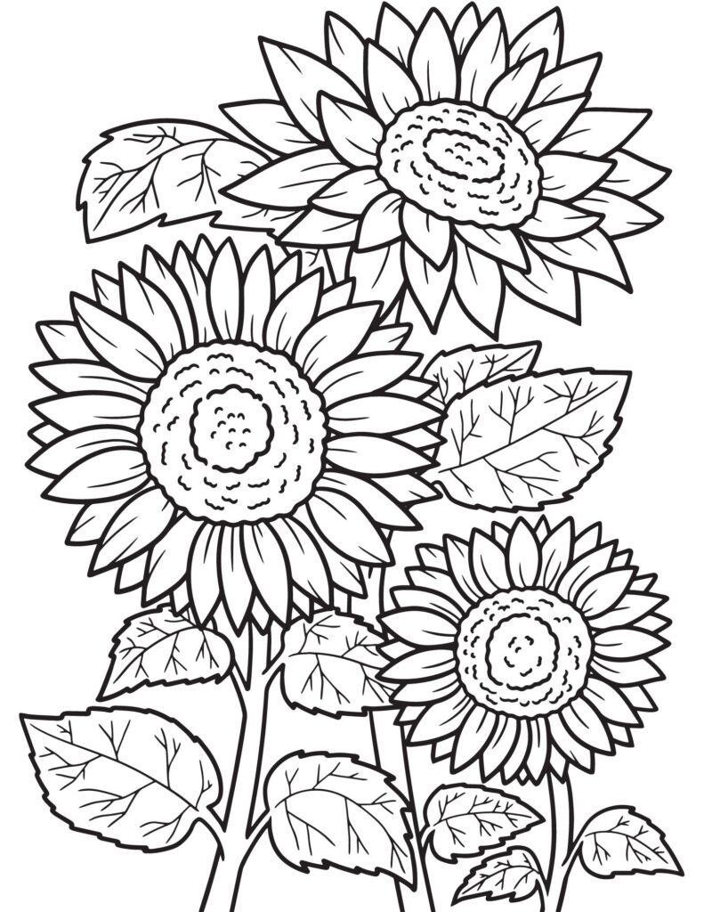 Printable Cute Fall Coloring Pages - Crafty Morning