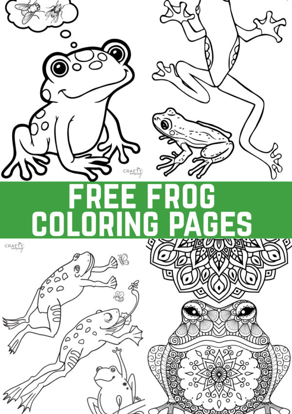 Free Frog Coloring Pages to Print