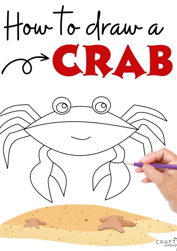 How to Draw a Crab (Easy)