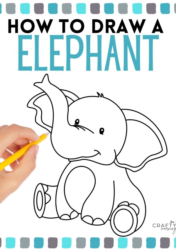 Elephant drawing for kids - Drawing for kids hub-saigonsouth.com.vn