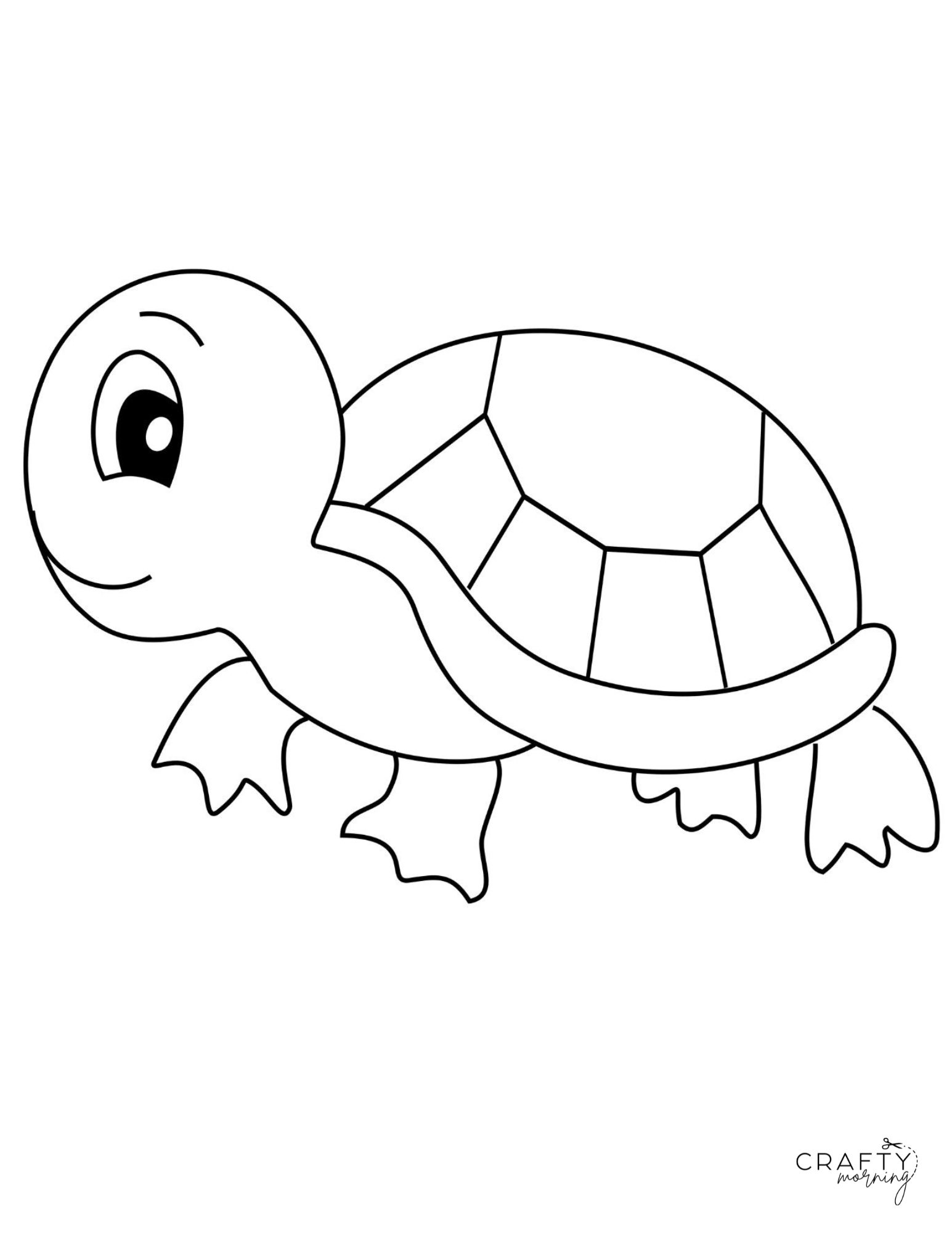 Tortoise Drawing Vector Illustration Stock Vector | Adobe Stock